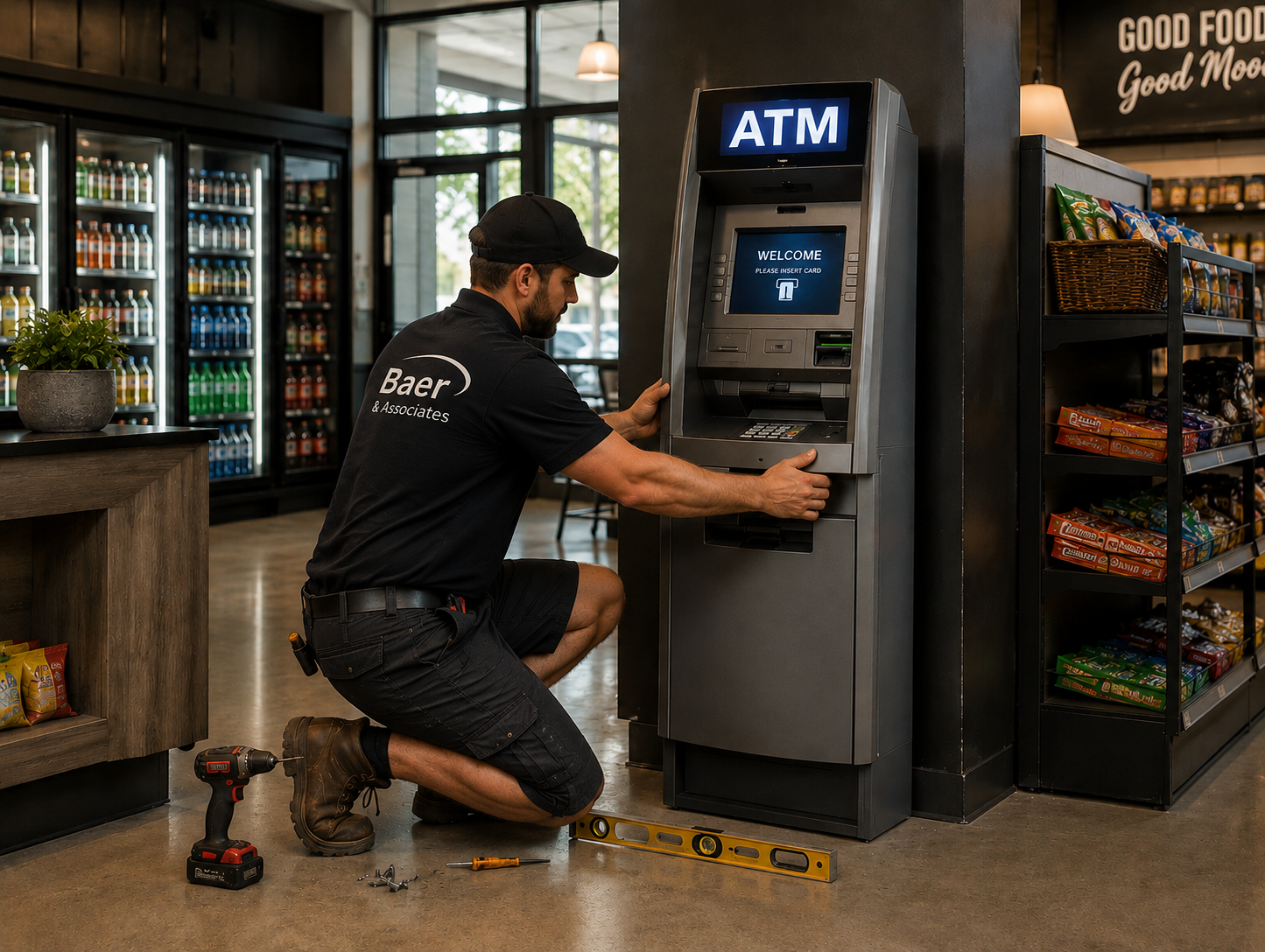 installing the ATM